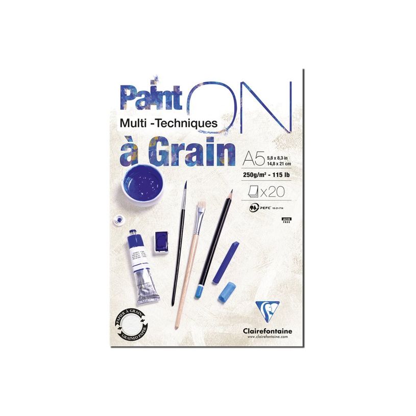 3329689750486-Clairefontaine Paint ON - bloc encollé - A5 - 20 feuilles-P_300025546_1-0