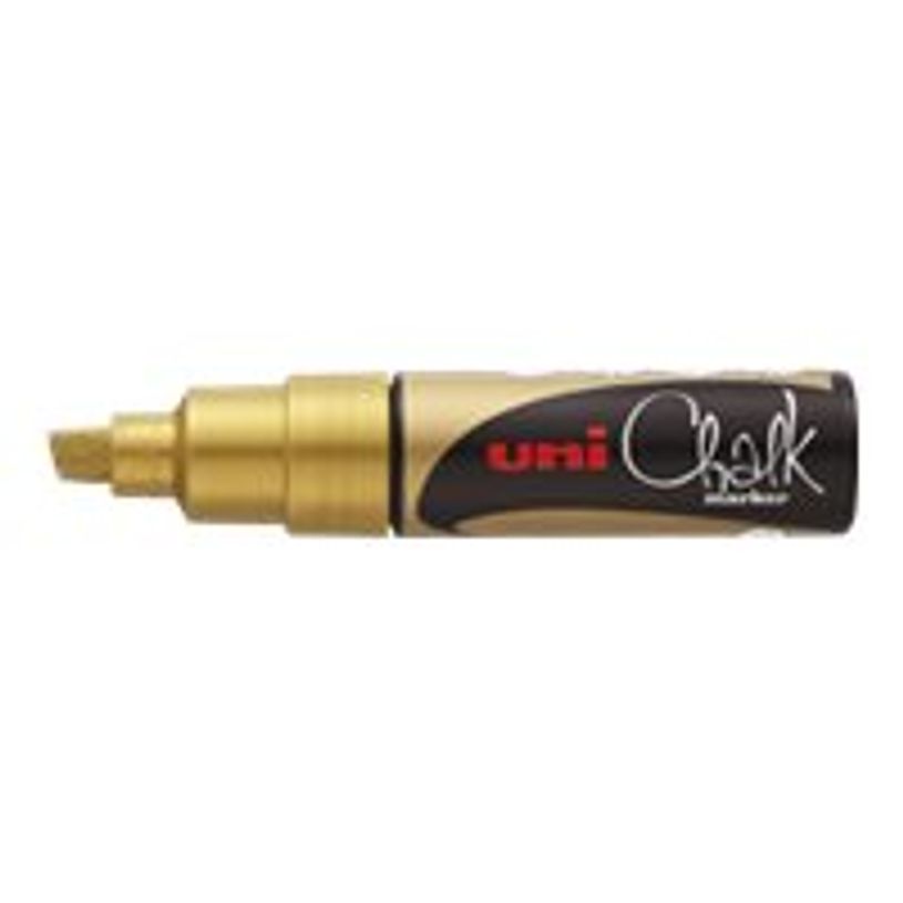 4902778222102-Uni Chalk - Marqueur - pour ardoise, miroir, panneaux lumineux - or - 8 mm-P_300025562_1-0