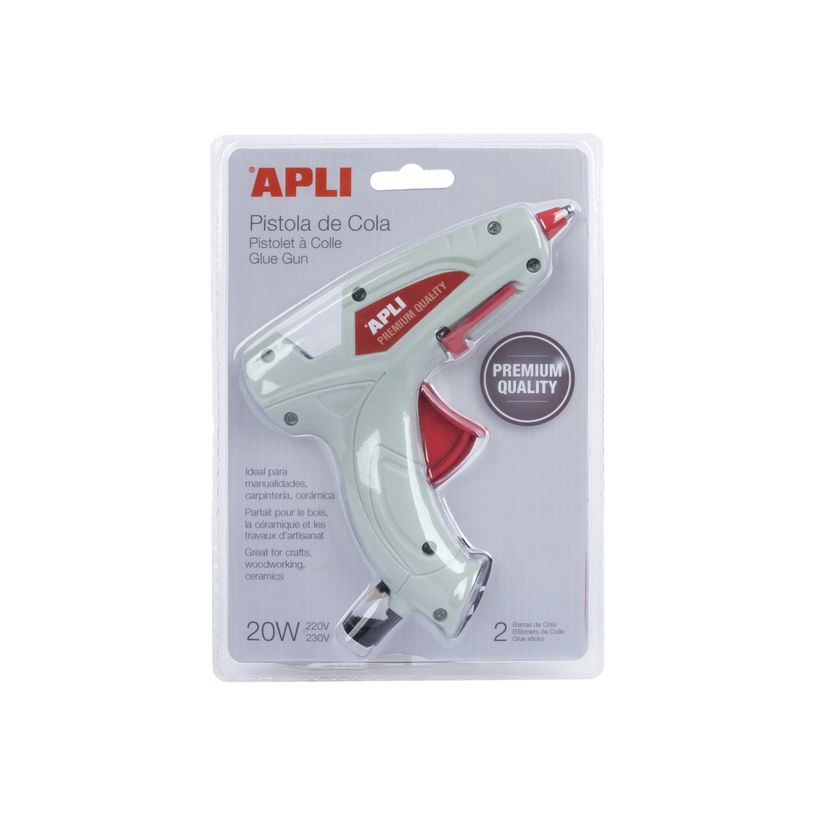 8410782166689-APLI Premium Quality - pistolet à colle 20W + 2 bâtons-P_300025845_1-0