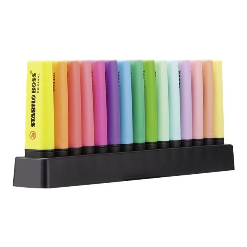 4006381517478-STABILO BOSS ORIGINAL - Pack de 15 surligneurs - couleurs assorties-P_300025986_8-0