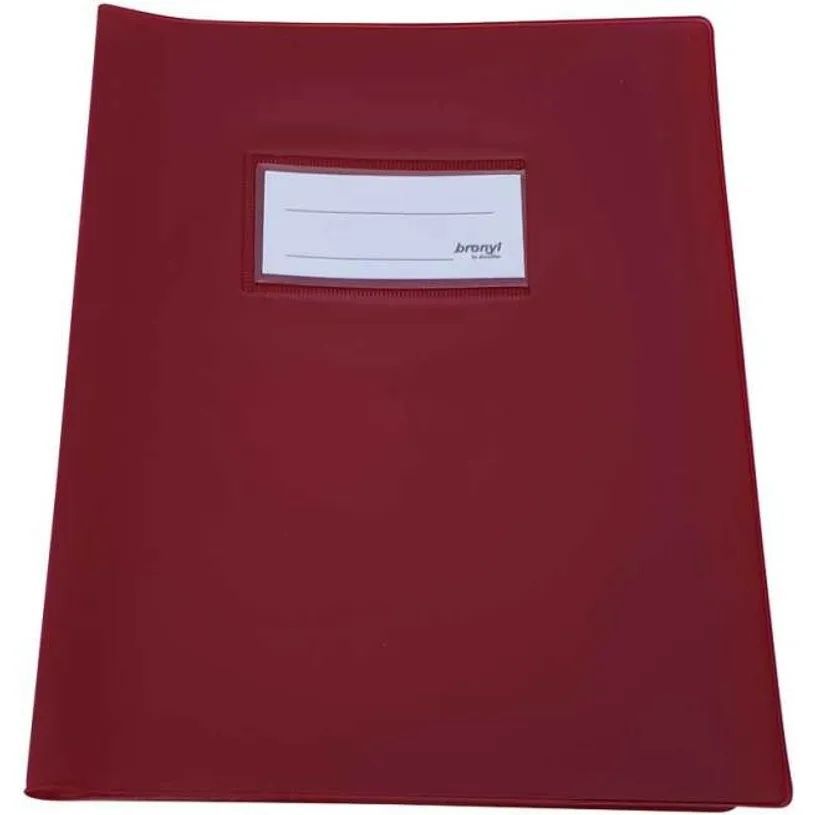 5414202042310-Bronyl - protège cahier - A4 - bordeaux--0