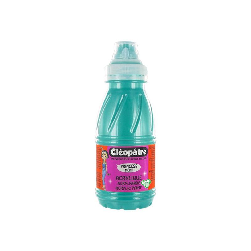 3134725003736-Cléopâtre Princess Mérit Nacrée - peinture - peinture acrylique - vert - 250 ml-P_300026276_5-4