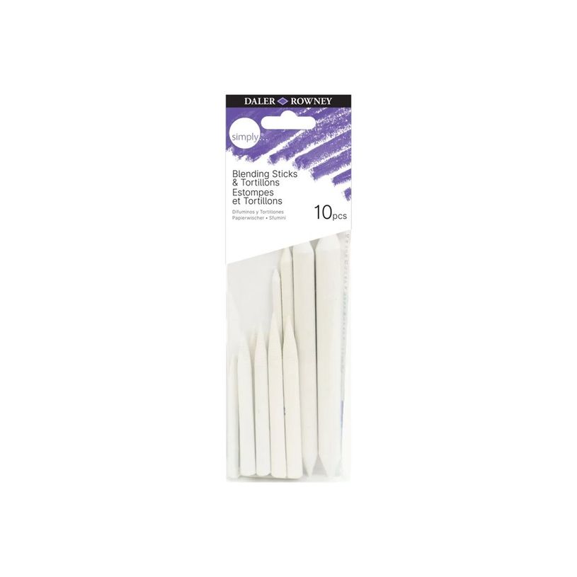 5011386086330-Daler Rowney Simply - Blending stick (pack de 10)-P_300026304_1-0
