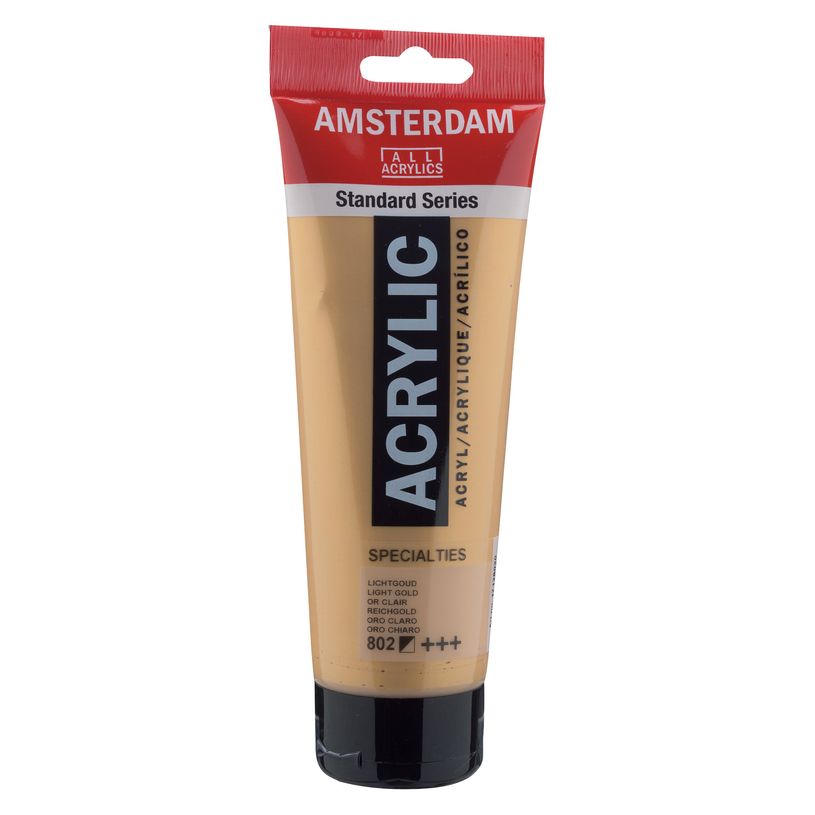 8712079254988-Amsterdam Standard Series Colores Acrílicos Tubo 250 ml Oro Claro 802 (17128020)--0