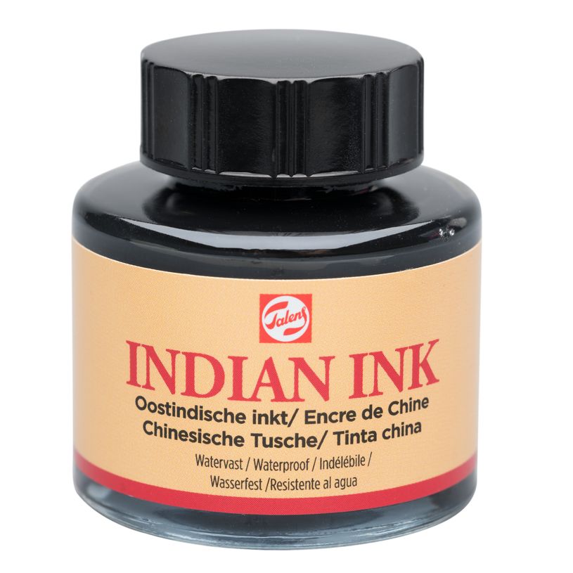 8712079409227-Talens Tinta China Frasco 30 ml Negro 700 (44257002)--0