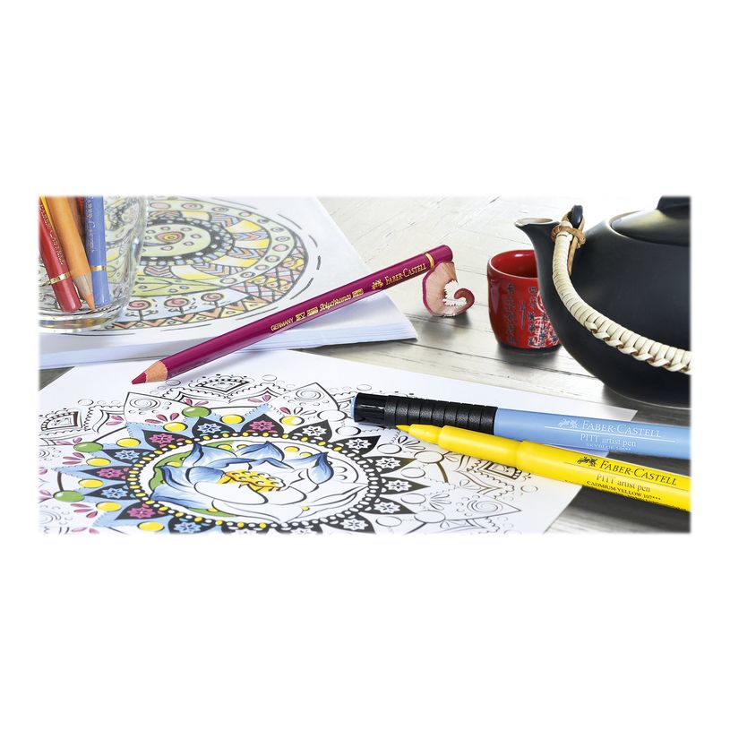 4005401101116-Faber-Castell Polychromos - Crayon de couleur - orange de cadmium - 3.8 mm-P_300027335_1-2