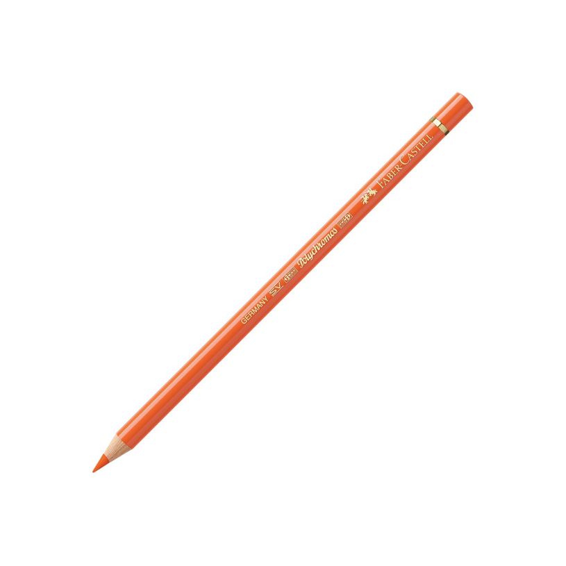 4005401101130-Faber-Castell Polychromos - Crayon de couleur - vernis orangé - 3.8 mm-P_300027337_1-0