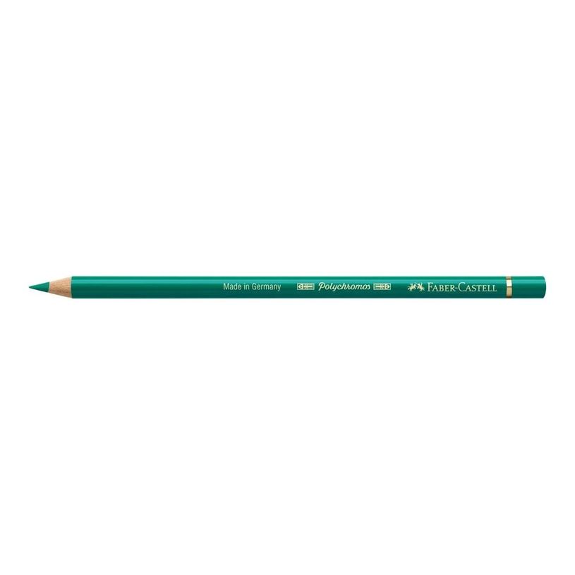 4005401101611-Faber-Castell Polychromos 161 - Crayon de couleur - vert phtalo - 3.8 mm-P_300027377_2-1