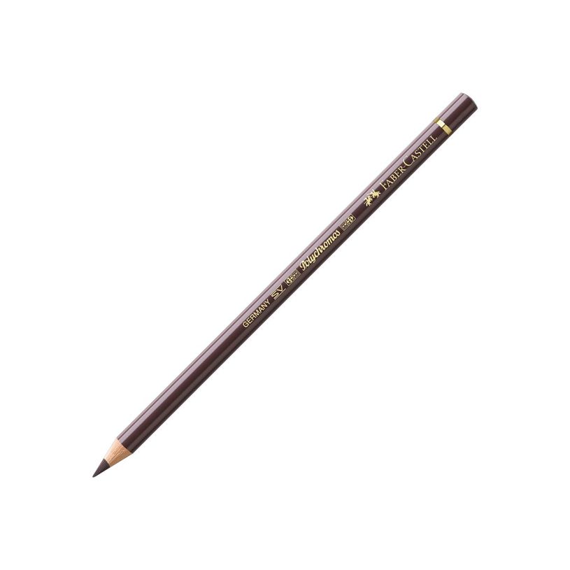 4005401101772-Faber-Castell Polychromos - Crayon de couleur - marron noix - 3.8 mm-P_300027392_1-0