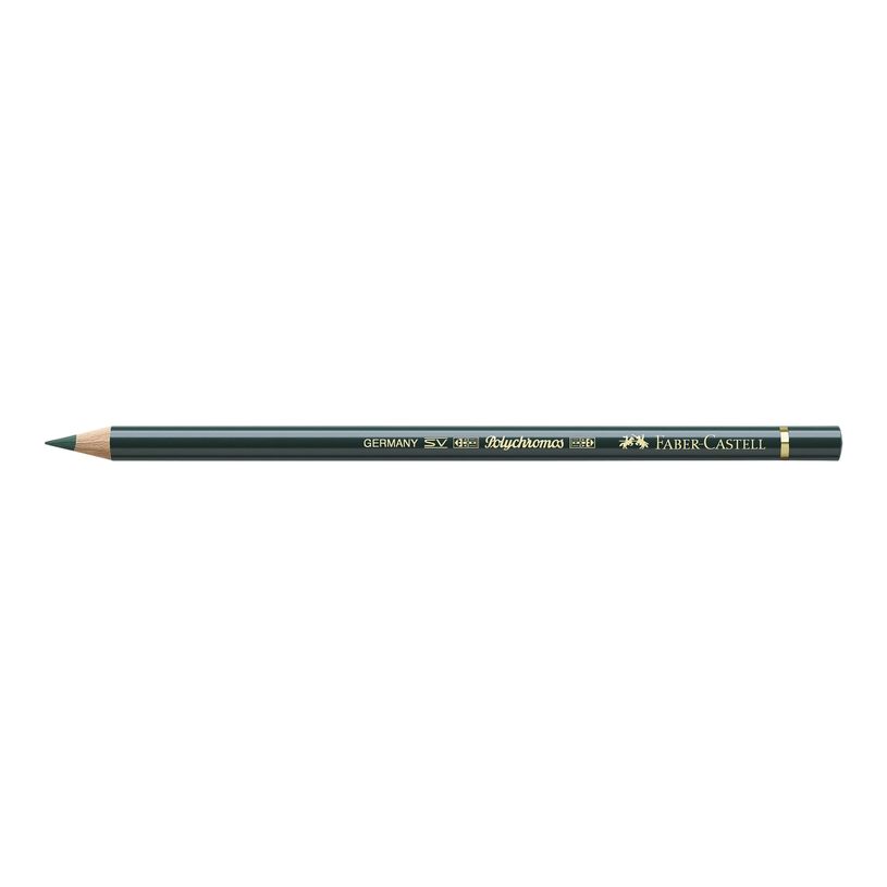 4005401102670-Faber-Castell Polychromos 267 - Crayon de couleur - vert pin - 3.8 mm-P_300027432_1-1