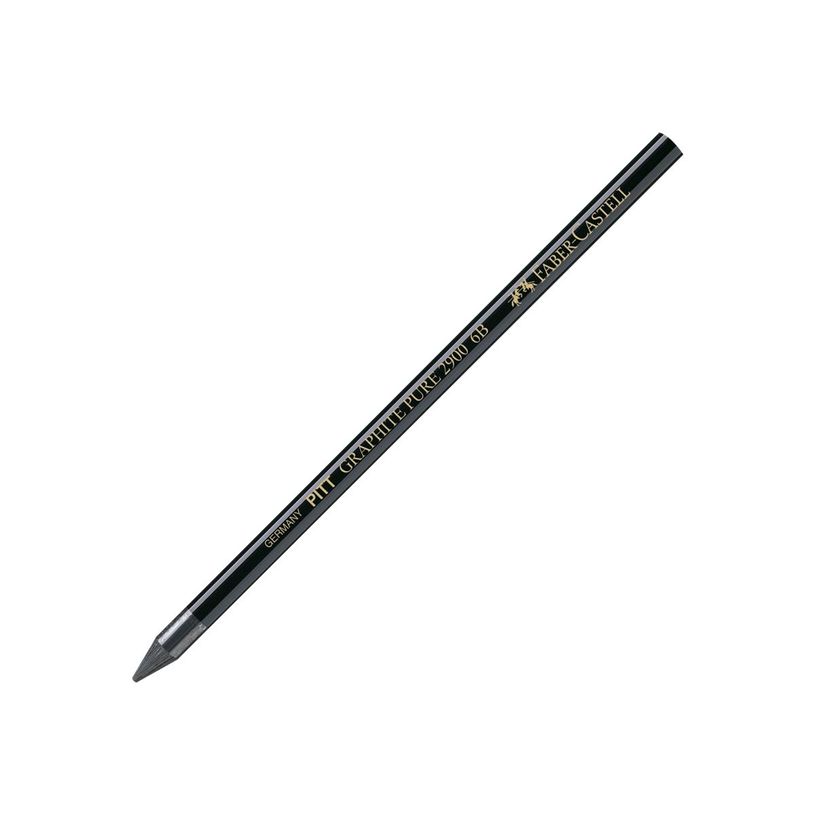 4005401173076-Faber-Castell PITT GRAPHITE PURE 2900 - Crayon - graphite - 6B-P_300027512_1-0