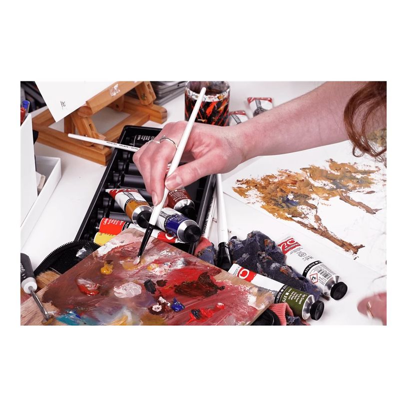 5011386091136-Daler-Rowney Graduate - Ensemble de peinture - 12 parties - peinture à l'huile - 12 couleurs - couleurs assort-P_300027804_3-5