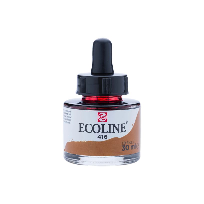 8712079407131-Ecoline - Peinture - aquarelle - liguide - sépia - 30 ml-P_300027833_2-1