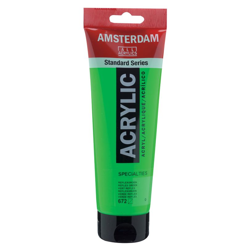8712079395063-Amsterdam Standard Series Colores Acrílicos Tubo 250 ml Verde Reflex 672 (17126720)--0