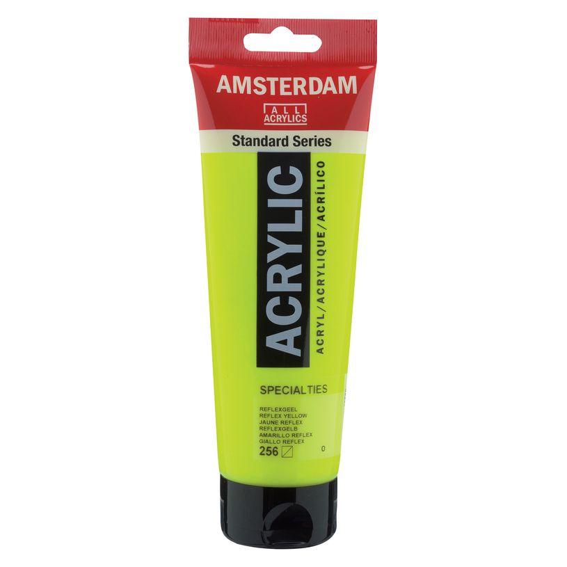 8712079395032-Amsterdam Standard Series Colores Acrílicos Tubo 250 ml Amarillo Reflex 256 (17122560)--0