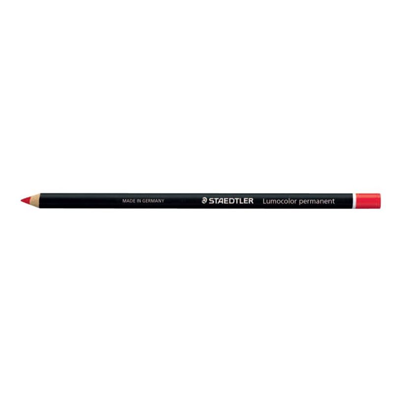 4007817131350-STAEDTLER Lumocolor glasochrom - Crayon de couleur - permanent - rouge-P_300028222_1-0