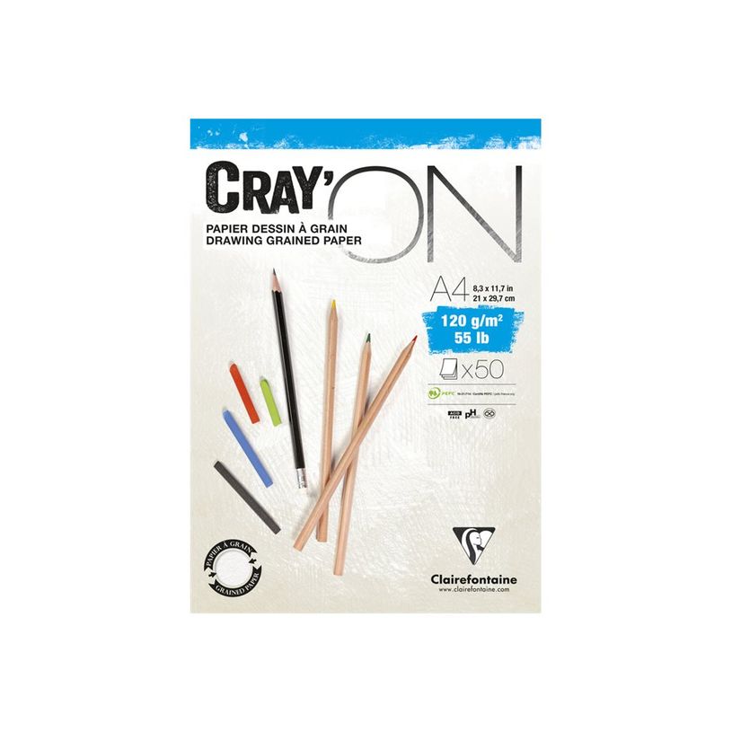3329689750202-Clairefontaine Cray'On - papier à dessin - A4 - 50 feuilles-P_300028592_1-0