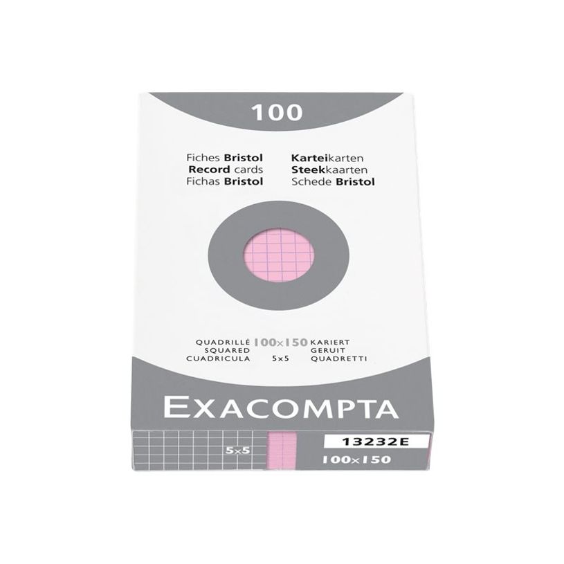 3130630132325-Exacompta - fiches Bristol - 100 x 150 mm (pack de 100)-P_300028616_1-1