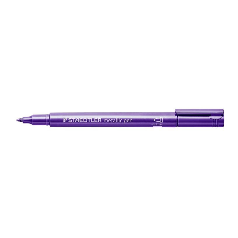 4007817031582-STAEDTLER 8323 - Marqueur - 1-2 mm - violet métalisé-P_300028912_1-0