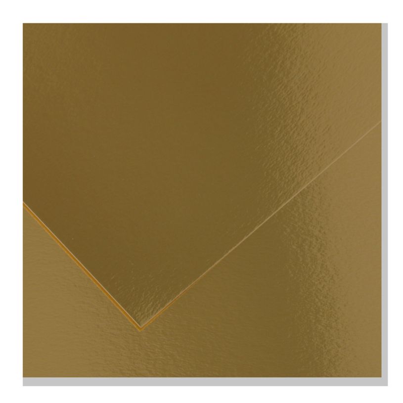 3148950058218-CANSON Iris Vivaldi - Papier Dessin Couleur - Lisse - 280 g/m² - Feuille - 50x65cm - Or--0