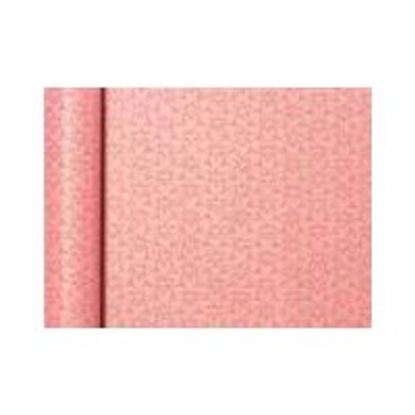 3329682238288-Clairefontaine Knalt - emballage cadeau - 35 cm x 5 m - Rose floral - papier kraft - 1 rou-P_300029229_1-0
