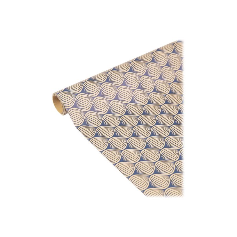 3329682238295-Clairefontaine Knalt - emballage cadeau - 35 cm x 5 m - bleu - papier kraft - 1 rouleau(x)-P_300029231_3-2