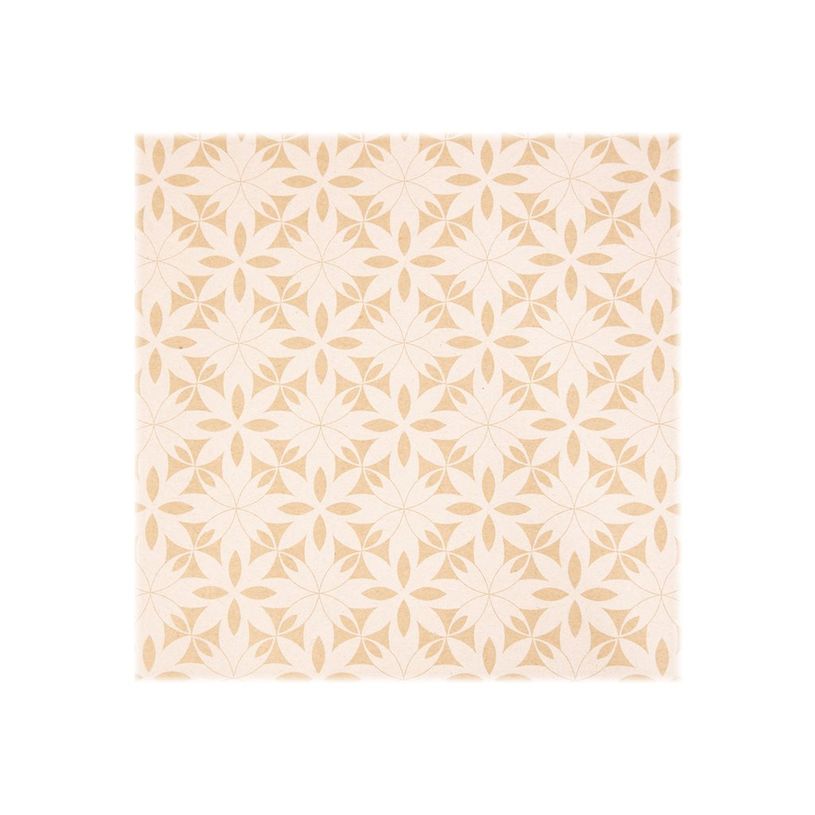 3329682238301-Clairefontaine Knalt - emballage cadeau - 35 cm x 5 m - blanc floral - papier kraft - 1 ro-P_300029232_5-4