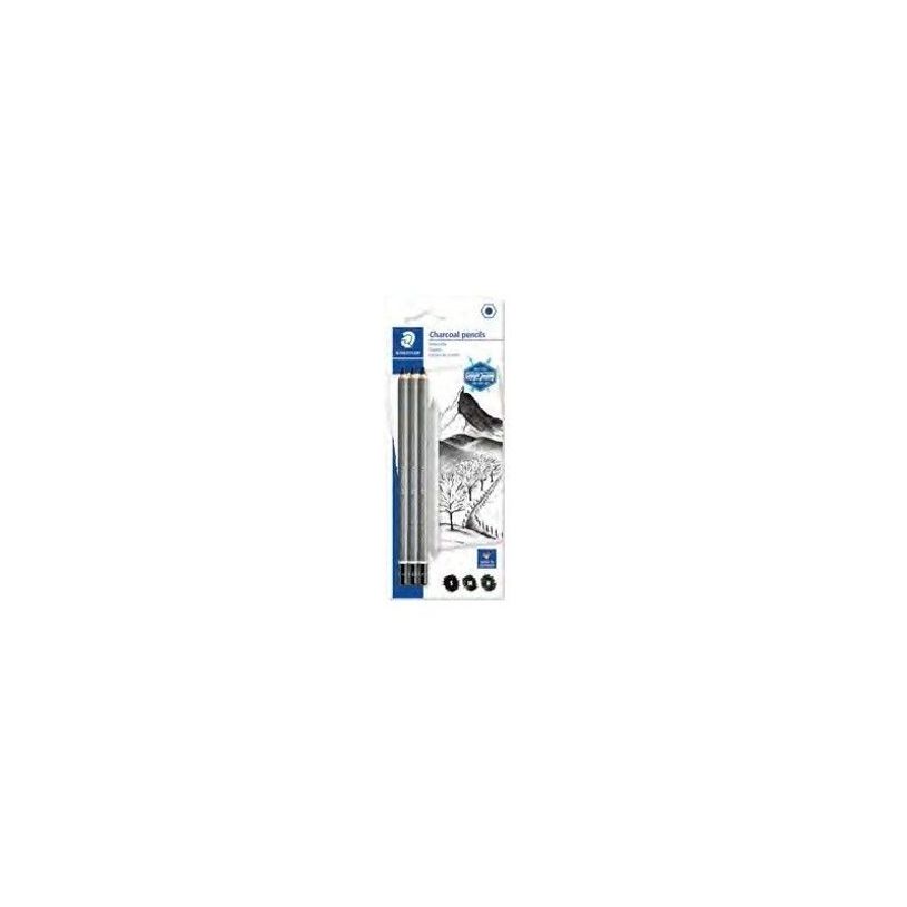 4007817052075-STAEDTLER Mars Lumograph 100 C - Crayon - carbon/charcoal - moyen, souple, dur - noir prof-P_300029748_2-0