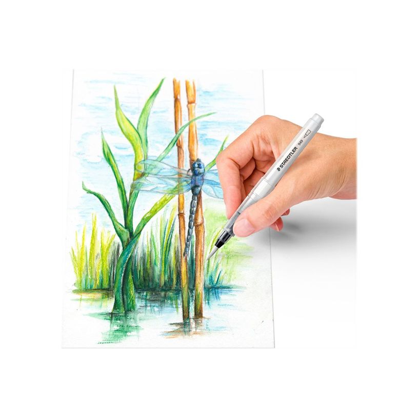 4007817051672-STAEDTLER Design Journey 949 - Pinceau à reservoir d'eau - rond-P_300029762_2-2