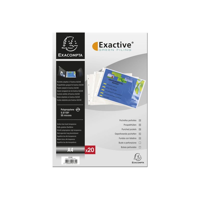 3130630057345-Exacompta Exactive - 20 Pochettes perforées - A4 paysage - cristal-P_300029858_5-4
