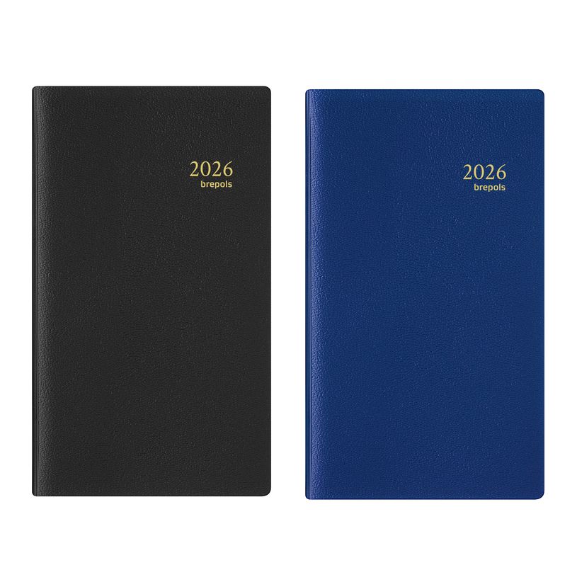 5412303147897-Agenda Planorama Genova - 1 semaine sur 2 pages - 9 x 16 cm - disponible dans différentes couleurs - B--0