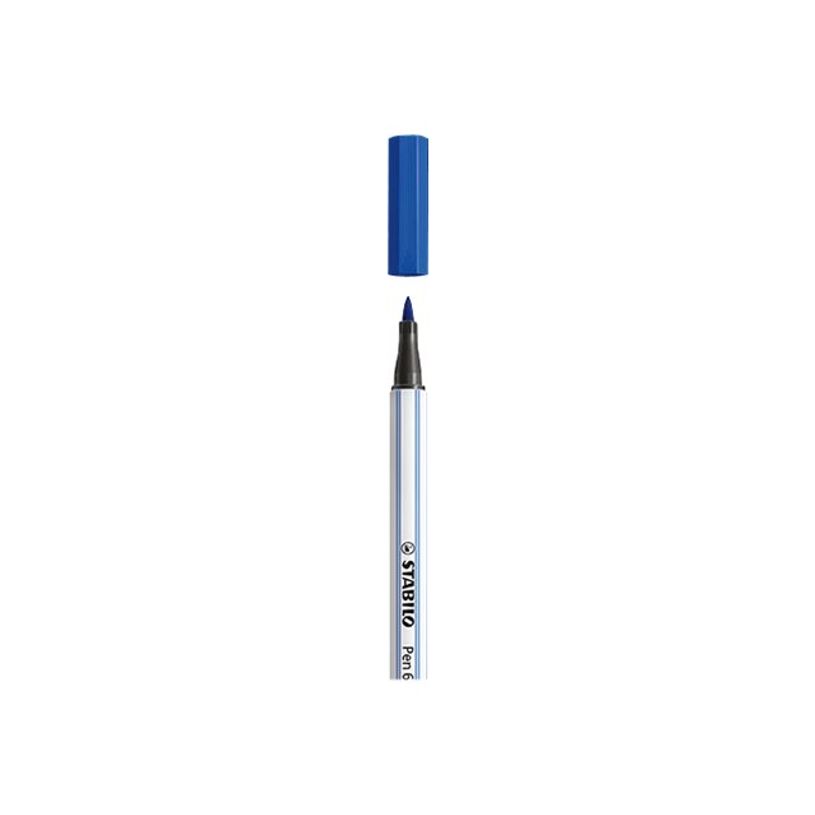 4006381545761-STABILO Pen 68 Brush - feutre pinceau à pointe souple - bleu d'outremer-P_300030004_2-1