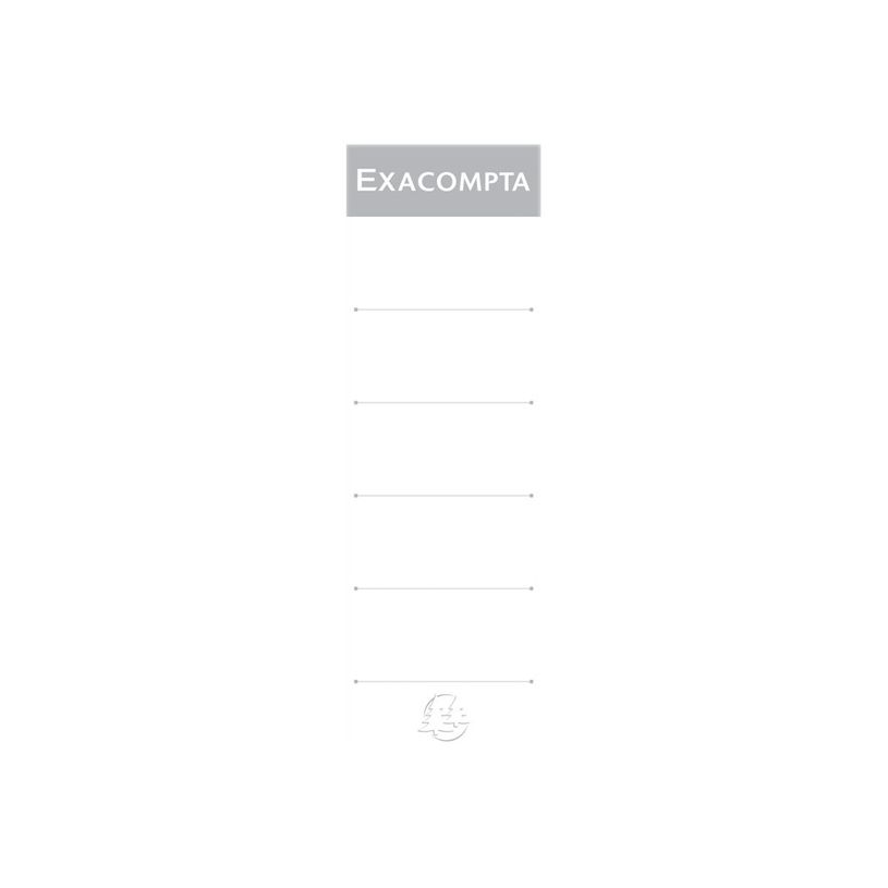 3130630053880-Exacompta - étiquettes classeur à levier - blanc (pack de 10)-P_300031504_1-0
