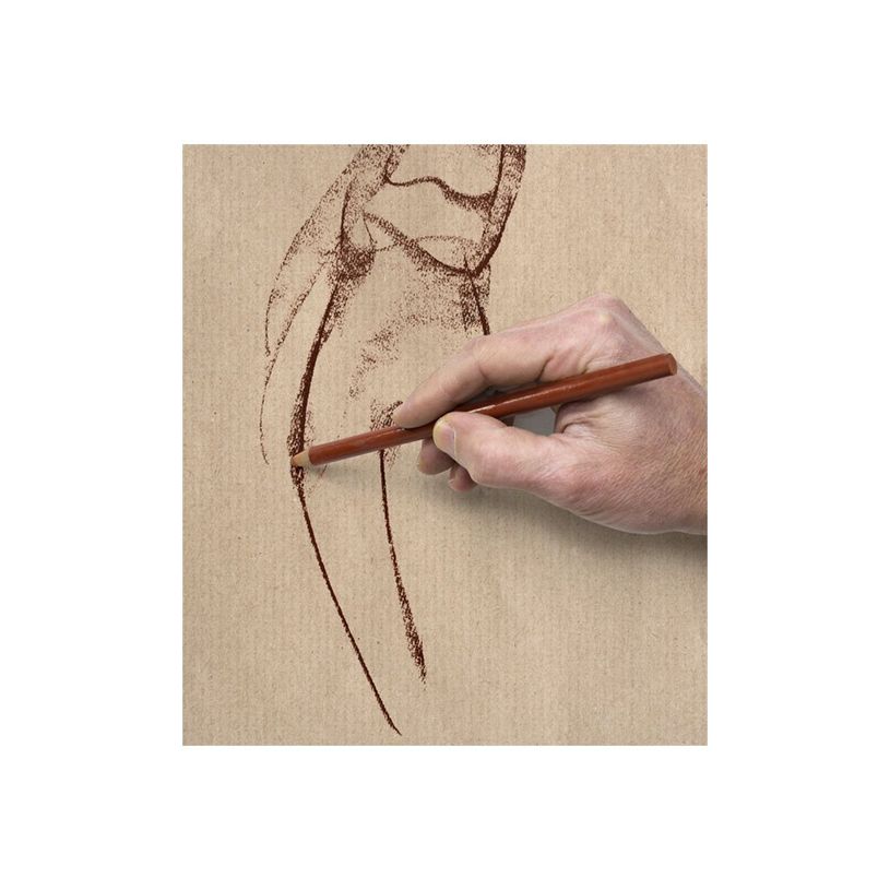 3329680965445-Clairefontaine Kraft - Bloc de dessin encollé - A5 - 100 feuilles - 90 gr-P_300031569_3-2