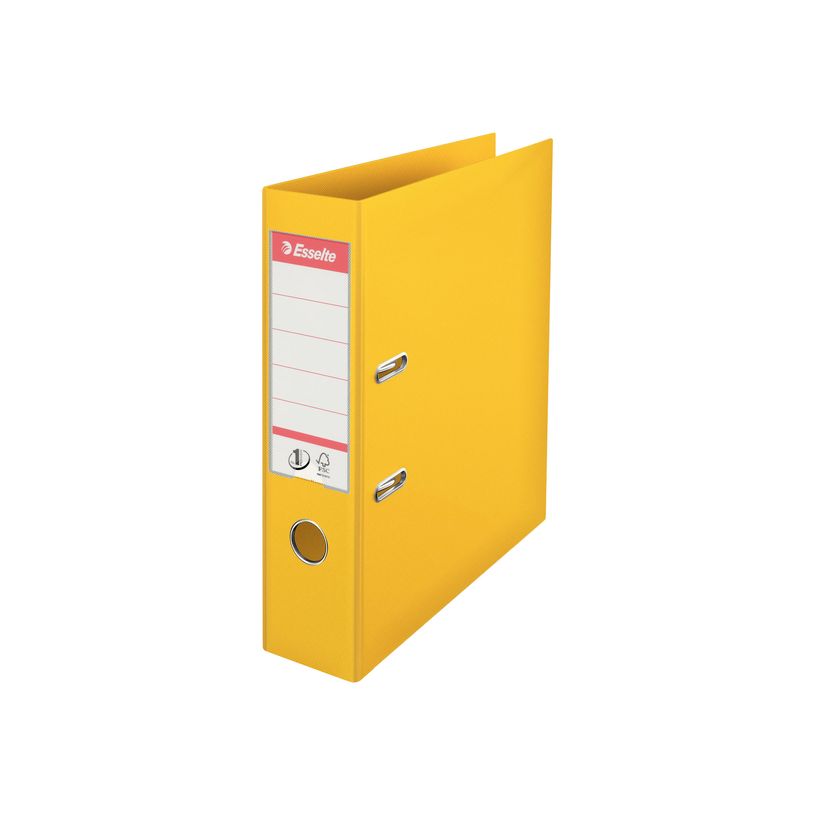 4049793006017-Esselte No.1 - Classeur à levier - Dos 75 mm - A4 - pour 500 feuilles - jaune-P_300032768_3-0