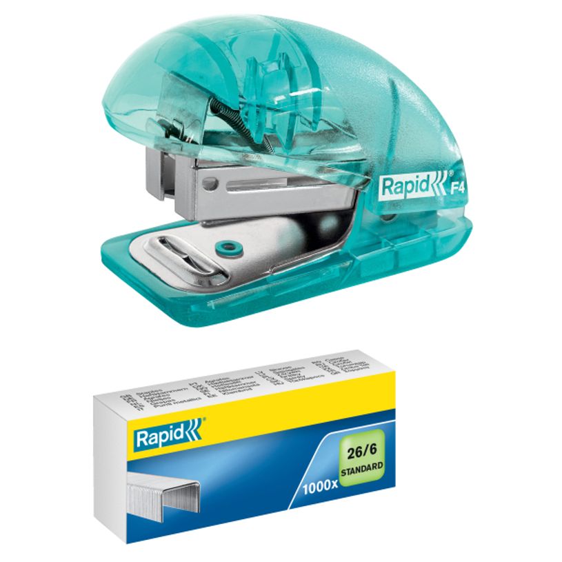 4051661030802-Rapid - Mini Agrafeuse Colour'Breeze - capacité 10 feuilles - agrafes 24/6 ou 26/6 - Bleu-P_300032859_4-3