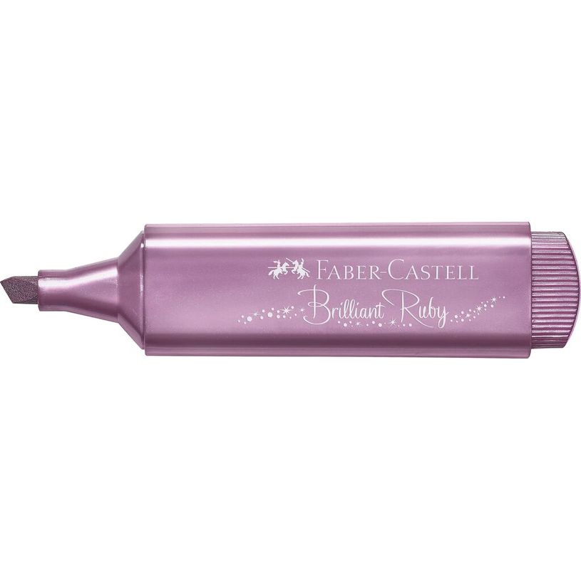 4005401546917-Faber Castell TL 46 - Surligneur Metallic Brillant Ruby--1