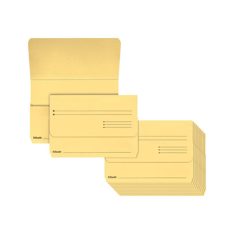 5411313158411-Esselte - valisette - Folio - pour 150 feuilles - jaune (pack de 25)-P_300034175_2-0