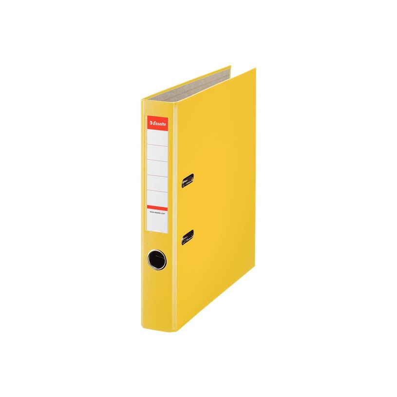 9003268214715-Esselte ESSENTIALS - classeur à levier - pour A4 - capacité : 350 feuilles - jaune-P_300034205_1-0