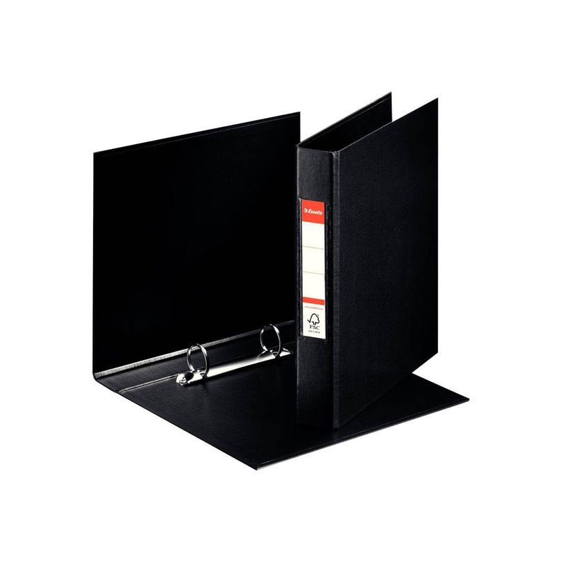 5701216476874-Esselte Standard - classeur à anneaux - pour A5 - capacité : 190 feuilles - noir vif-P_300034246_4-3