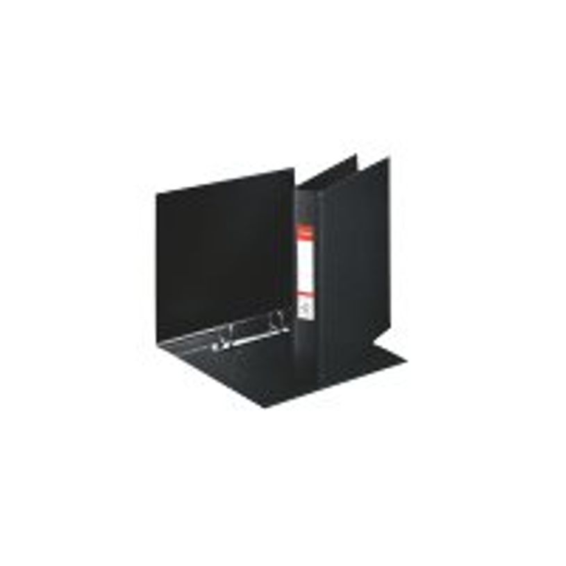 5701216476874-Esselte Standard - classeur à anneaux - pour A5 - capacité : 190 feuilles - noir vif-P_300034246_5-4