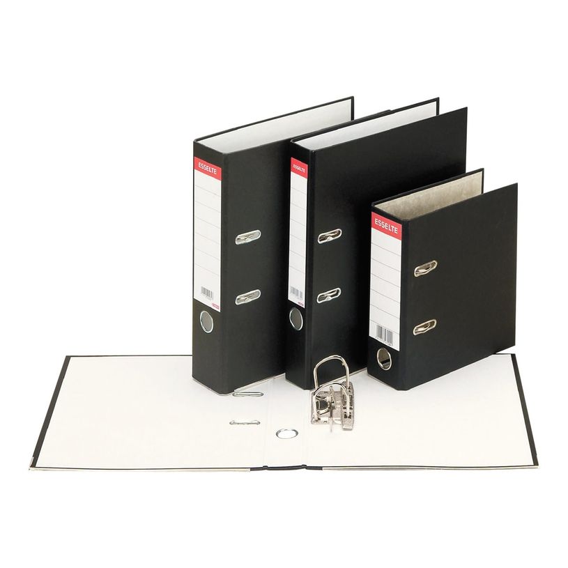 3249442202307-Esselte - classeur à levier - pour A4 - noir-P_300034349_1-0