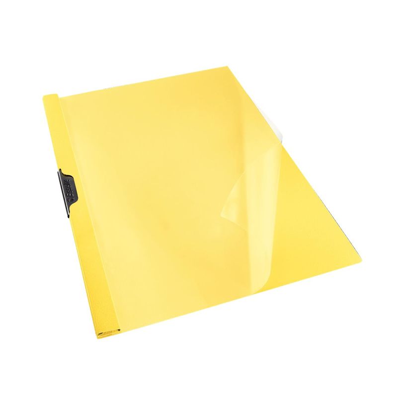 4049793031736-Esselte Vivida - chemise à clip - pour A4 - capacité : 30 feuilles - jaune avec couvertu-P_300034359_1-0