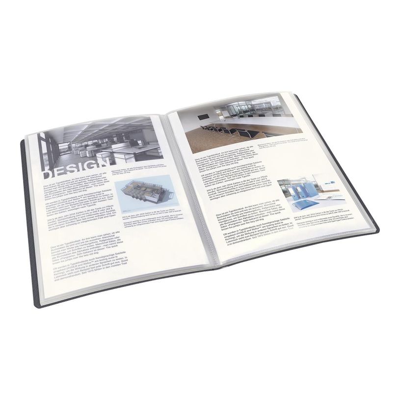 4049793028088-Esselte Vivida - porte vues - A4 - pour 40 feuilles - noir vif-P_300034361_2-1