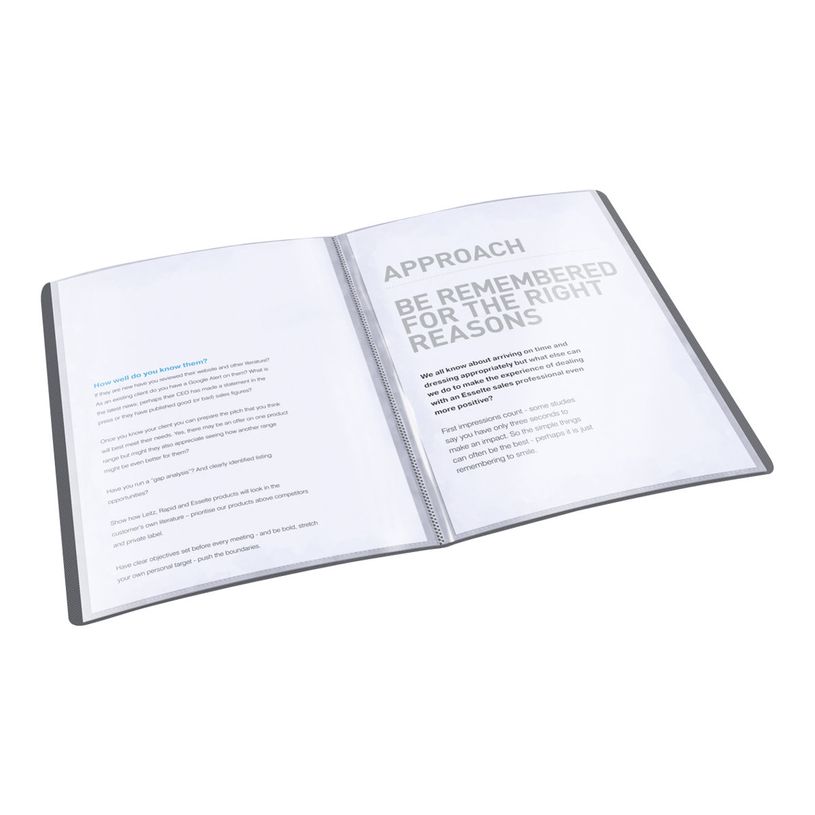 4049793028149-Esselte Vivida - porte vues - A4 - pour 40 feuilles - noir vif-P_300034366_2-1