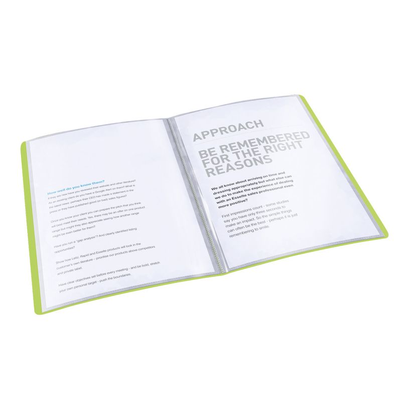 4049793028163-Esselte Vivida - porte vues - A4 - pour 40 feuilles - vert vif-P_300034368_2-1