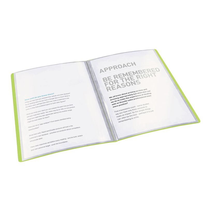 4049793028231-Esselte Vivida - porte vues - A4 - pour 80 feuilles - vert vif-P_300034372_2-1