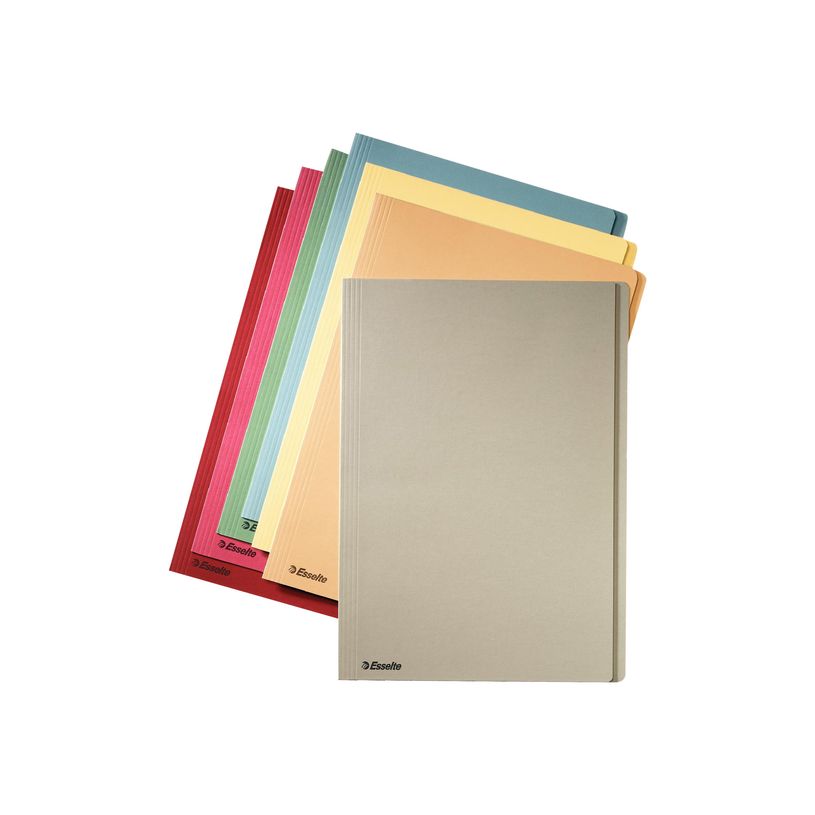 5411313894944-Esselte Manilla - chemise - Folio - à onglets - chamois (pack de 100)-P_300034417_1-0