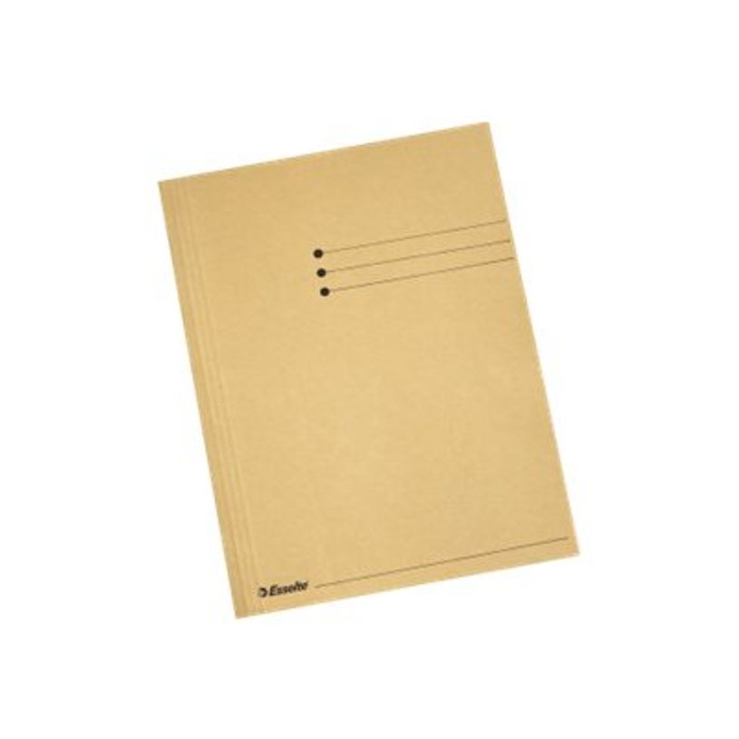 5411313894395-Esselte - chemise à 3 rabats - A4 - pour 250 feuilles - chamois-P_300034430_2-1