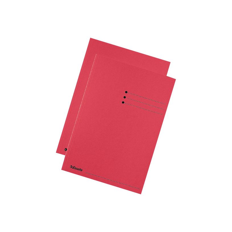 5411313895675-Esselte - chemise - A4 - rouge (pack de 100)-P_300034484_1-0